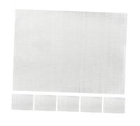 MOLUCKFU Écran Thermoplastique pour Réparation de Pare-Chocs Auto 6 Pièces de Renfort en Acier Inoxydable Soudure Plastique Facile à Utiliser