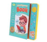 MOLUCKFU Éducatif Électronique Interactif Anglais avec Sons pour Apprentissage de Alphabet et Débutants Portable et Illustré pour Garçon Fille