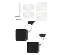 MOLUCKFU Ensemble De 2 Cordon Anti-Perte Rétractable pour Télécommande avec Réglable Câble de Sécurité pour TV Manette de Jeu et Tablette Maintien Pratique à Domicile et Déplacement