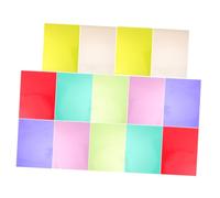 MOLUCKFU Feuilles de lecture A4 pour dyslexie, 14 feuilles PVC transparentes, 7 couleurs, outils de lecture pour enfants dyslexiques, pour classe