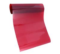 MOLUCKFU Film Diffuseur de Lumière Couleur Rouge 30 Cm X 200 Cm pour Éclairage Photo, Gel Photographique Pet Polyvalent, Filtre Correcteur de Lumière pour Studio, Ambiance Créative