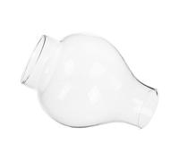 MOLUCKFU Globe en Verre Soufflé pour Lampe à Huile, Abat-Jour Rond Coupe-Vent, Protection Robuste pour Lampes à Pétrole un Style Classique et Contemporain