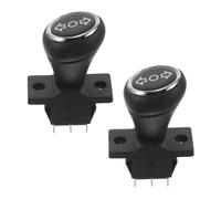 MOLUCKFU Interrupteur à Tige de poussée pour 2pcs - Joystick de Direction pour Voiture Enfant Bateau - Remplacement pour voiturette électrique et Kart Enfant, Plastique et métal