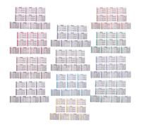 MOLUCKFU Jeu de Cartes d'Accords de Piano pour Débutants Cartes d'apprentissage et Référence des Accords Essentiels Outil Pédagogique pour Professeurs et Étudiants pour L'Apprentissage du