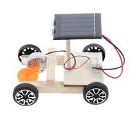 MOLUCKFU Kit Voiture Solaire Soi-même Garçon et Filles Mini Jouet Énergie Solaire Bois Éducatif Stem Assemblage Manuel Créatif Présent Apprentissage 1 Unité pour 6 Ans et Plus