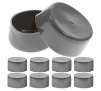 MOLUCKFU Lot de 12 Cache-Poussière en Caoutchouc 5 CM pour Moyeu de Roue de Remorque Protections de Roulement Universelles Bouchons Étanches Anti-Poussière Adaptés pour Camping-Car et