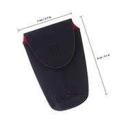 MOLUCKFU Lot de 2 Paquet pour Objectif Photo en Néoprène Épais Noir Taille S Étuis et Anti-Collision Protection Portable pour Appareils Photo DSLR Pochette de Plongée Résistante aux