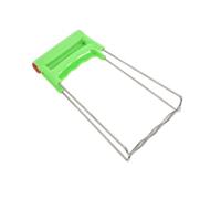 MOLUCKFU Lot de 2 Pinces Anti-brûlure en Acier Inoxydable, Poignée Antidérapante, Outil de Ramassage pour Plats Chauds, Lève-assiettes Réutilisable, la Cuisine et Plaques