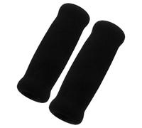 MOLUCKFU Lot de 2 Poignées de Guidon en Mousse Noire Antidérapantes et Amortissantes Compatibles Cheval à Bascule Trottinette et Tricycle Poignée Ergonomique pour Garçon et Filles