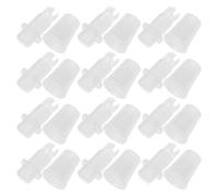 MOLUCKFU Lot de 20 Clips en Plastique pour Câbles D'éclairage M10, Fixation Facile et Sécurisée pour Installations de Luminaires DIY et Professionnels