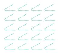 MOLUCKFU Lot de 20 Pinces à Épiler en Plastique Vert Grosse Taille pour Garçon et Filles de 4 à 5 Ans Matériel Éducatif pour Tri et Observation d'Insectes pour Activités Motricité Fine