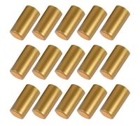 MOLUCKFU Lot de 200 Capsules Rétractables Jetables en Film Thermorétractable Doré pour Bouteilles de Vin Bouchons Multifonctionnels pour Sceller et Décorer Bouteilles DIY Usage