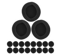 MOLUCKFU Lot de 24 Coussinets d'oreille en Mousse Ronde 55Mm Souples pour Casque Audio Housses de Rechange Confortables et Isolantes Compatibles Plupart des Casques pour Usage Quotidien