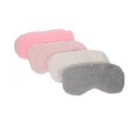 MOLUCKFU Lot de 4 Cache-œil en Soie Synthétique Colorés, Masques de Sommeil Doux et Légers, Bloque-lumière Confortable pour Voyage, Maison et Sommeil Réparateur, Unisexe Couleur Aléatoire