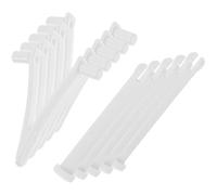 MOLUCKFU Lot de 5 Sets de Sets de Clips en V pour Épuisette et Râteau à Feuilles, Goupilles de Verrouillage en Plastique Verrouillage Rapide pour Piscine, Fête Estivale