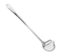 MOLUCKFU Louche Acier Inoxydable à Bec Verseur pour Cuisine Cuillère Polyvalente Résistante à Haute Température pour Soupes Sauces et Jus Ustensile de Cuisine et Stable