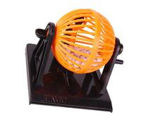 MOLUCKFU Machine à Loto de Bureau Jeu de Bingo pour Fête Mécanique Éducatif pour Garçon Fille Développement Créativité et Coordination Main-œil