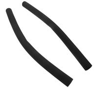 MOLUCKFU Manchon Pour Poignée De Poussette Et Barre, Lot De 2, Mousse Éponge Noire, Protection Antidérapante, Adapté Poussette Bébé Et Landau, Confortable Et Résistant