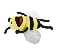 MOLUCKFU Marionnette à Main Abeille en Peluche Douce, Petite Taille, 1 Pièce, Interactif pour Raconter des Histoires et Développer L’Imagination des Garçon et Filles, pour Jeux Éducatifs