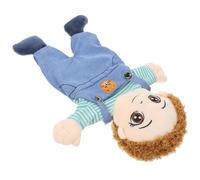 MOLUCKFU Marionnette à Main Peluche Animale Réaliste pour Garçon Fille et Adultes Interactif pour Raconter des Histoires Figurine Souple et Colorée pour Jeu de Rôle et Interaction