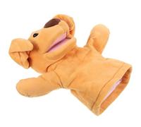 MOLUCKFU Marionnette Main Chien Peluche Large Ouverture Éducatif pour Garçon Fille Marionnette à Main Cartoon Animaux pour Raconter des Histoires et Développer la Motricité