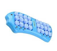 MOLUCKFU Masseur de Jambes Compact Ergonomique pour Massage Voûte Plantaire Outil Auto-massant Texturé Plastique Portable pour Détente et Pédicure