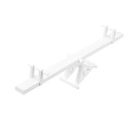 MOLUCKFU Mini Balançoire Artisanale Blanche en Bois 1 Pièce Décor Miniature pour Maison de Poupée Accessoire Décoratif Délicat et Léger pour Scènes Miniatures et Accessoires Photo