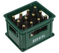 MOLUCKFU Mini Boîte de Bière Miniature Verte Accessoire Décoratif pour Maison de Poupée Modèle Miniature pour Ornement Paysager et Accessoire Photo 1 Pièce