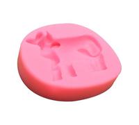 MOLUCKFU Moule en Silicone à Fondant Motif Vache Rose, Moule à Biscuits Créatif pour Pâtisserie Maison, Taille Compacte, Facile à Nettoyer, Décoration Gâteaux et Desserts