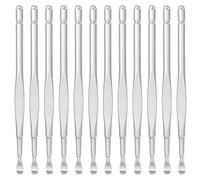 MOLUCKFU 'oreille en Acier Inoxydable 12 Pièces Argentées, Outils de Nettoyage du Cérumen pour Toute la Famille, Ensemble Pratique pour Nettoyage Précis et Hygiène Auditive Quotidienne