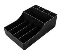 MOLUCKFU Organisateur Bar à Café Rangement Multi-compartiments pour Gobelets Pailles et Sachets Support Pratique pour Comptoir de Maison et Café