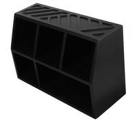 MOLUCKFU Organisateur Station Café en Bois Massif Petite Boîte de Rangement Compartiments Séparés pour Sachets de Thé et Sucre Porte-Sachets Multifonction pour Usage Réutilisable