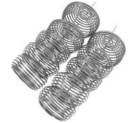 MOLUCKFU Panier à Engrais en Acier Inoxydable pour Bonsaï, 10 Pièces, Finition Soignée, Insertion Directe le Sol, pour Plantes de Balcon et Maison