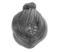 MOLUCKFU Perruque De Vieille Dame Grise Pour Femme Accessoire Cosplay Pour Déguisement De Mamie Pour Fêtes Et Carnavals