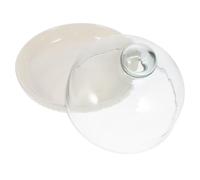 MOLUCKFU Plateau à Dessert Transparent Avec Cloche Verre Support à Gâteau Multifonctionnel Avec Couvercle Pour Et Snacks