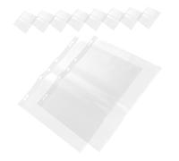 MOLUCKFU Pochettes pour Films Négatifs Étanches 10 Pièces pour Archivage Photo, Collectionneurs, Design Simple, Protection Anti-poussière, Compatible Classeurs, Protection Solide
