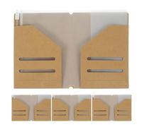 MOLUCKFU Porte-Passeport avec Pochette PVC Transparente Multicouche | Fermeture Éclair, Compartiments Latéraux, Emplacements pour Cartes et Petits Rangement, Conservation des Documents Pendant