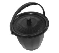 MOLUCKFU Pot de Chambre Portable avec Couvercle Urinoir Léger et Compact pour Adultes Personnes Âgées Femmes Enceintes Usage Maison et Voyage Urinal Réutilisable sans Odeur Bassin Urine