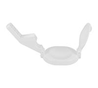 MOLUCKFU Presse à Raviolis en Plastique Blanc, Outil de Pressage Manuel pour Pâtes et Biscuits, Accessoire la Cuisine Pratique pour Fabrication de Raviolis et Pâtes Fraîches, Réutilisable