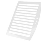 MOLUCKFU Règle Multifonctionnelle et Facile à Transporter en Plastique Légère pour Étudiants, pour L'école Dessin Précis en Classe