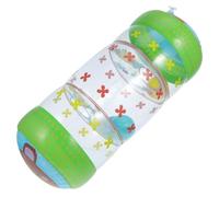 MOLUCKFU Rouler Gonflable pour Bébé avec Clochette - Rouleau D’apprentissage pour Ramper - Léger et Portable - Surface Lisse Facile à Nettoyer - pour Éveil Moteur Intérieur et Extérieur