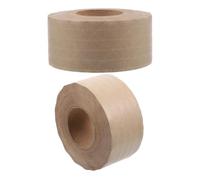MOLUCKFU Ruban Adhésif en Papier Kraft 2 Rouleaux pour Encadrement Marron | Fixation Sûre pour Ateliers et Studios, Usage sur Cartons Kraft et Cartons-montés, sans Abîmer L’œuvre