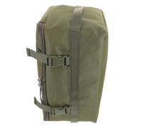 MOLUCKFU Sacs pour documents de voyage avec compartiments détachables grande capacité vert nylon léger et portable pour camping et voyages de vacances