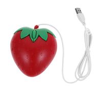MOLUCKFU Souris Filaire USB Gamer Rose Fraise Design Mignon Ergonomique Compacte pour PC et Ordinateur Portable Cadeau Fille Bureau et Gaming