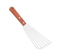 MOLUCKFU Spatule à Poisson Inox Résistante Chaleur avec Fentes Pelle Multifonction pour Bbq et Cuisine pour Steak Œuf Crêpe et Poissons Délicats