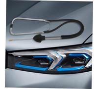 MOLUCKFU Stéthoscope de Mécanicien Automobile Acier Inoxydable Outil de Détection de Bruit de Cylindre Haute Précision Portable et Compatible Multimarques pour Réparation Moteur