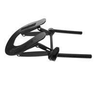 MOLUCKFU Support Tête Appui-tête Multifonctionnel Noir en Plastique Massage Lit Ergonomique Confortable pour Oreillers Spéciaux Portable pour Tables de Massage Tables de Massage