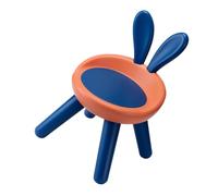 MOLUCKFU Tabouret avec Dossier Garçon Fille Antichute Ergonomique Couleur Vive Stable et Antidérapant pour Maison et Maternelle Siège Sûr pour Garçon et Fille