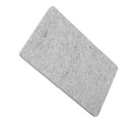 MOLUCKFU Tapis de Repassage en Feutrine 100% Laine Absorbant et Résistant à Haute Température Format 30X45 CM Couleur Gris Clair pour Usage Professionnel en Pressing et Quilting