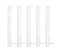 MOLUCKFU Tubes à Essai Haute Résistance à Chaleur Bras Latéral Lot de 5 en Verre Borosilicaté pour Élevage de Fourmis et Observations Entomologiques